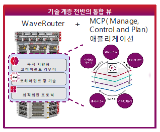 WaveRouter Unified View across technology layers in Korean